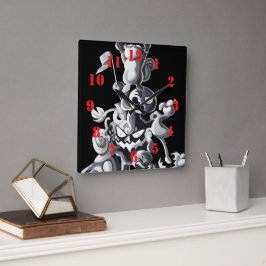 Reloj Cuadrado Champion By Squid Fear City