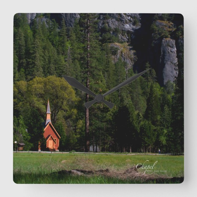 Reloj Cuadrado Chapel at Yosemite (Anverso)