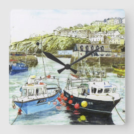 Reloj Cuadrado 'Cheek to Cheek' Clock