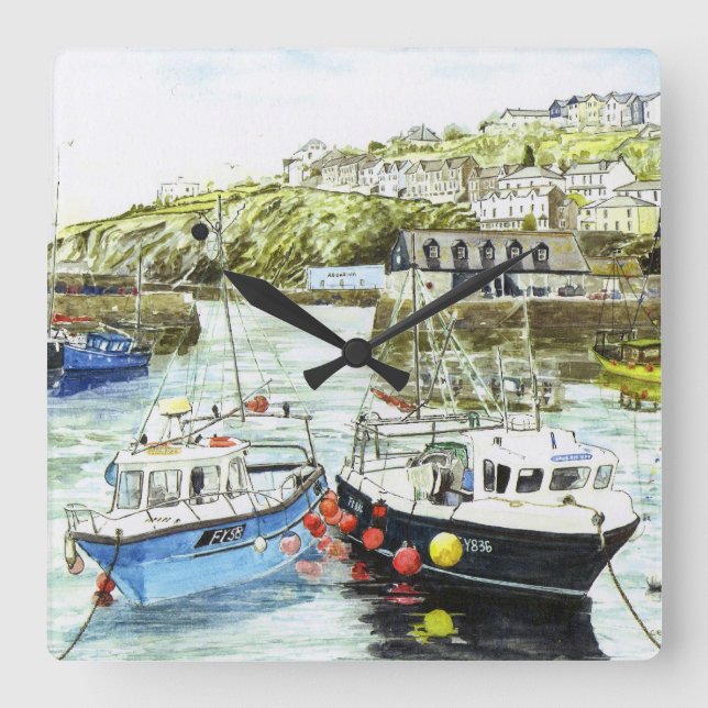 Reloj Cuadrado 'Cheek to Cheek' Clock (Anverso)