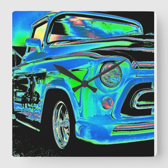 Reloj Cuadrado Chevy Clock (Anverso)