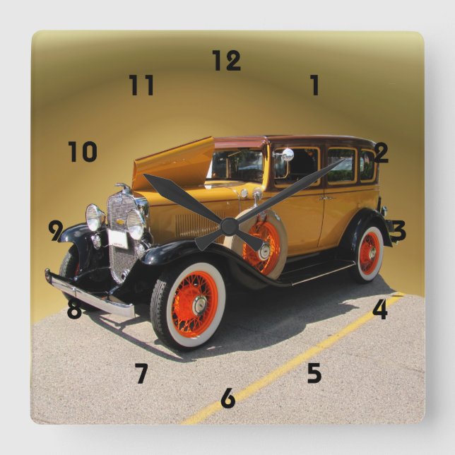 Reloj Cuadrado Chevy Special ~ Clock (Anverso)