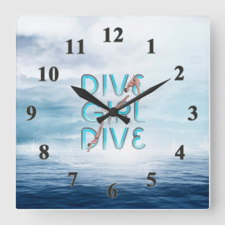 Reloj Cuadrado CHICA de buceo TOP