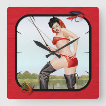 Chica de Pescadores de Pesca de hoy