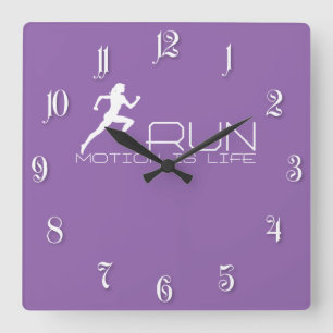 Reloj Cuadrado Chica Jogging