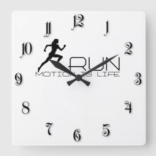 Reloj Cuadrado Chica Jogging