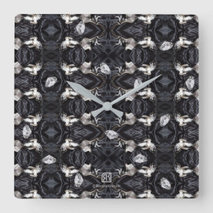 Reloj Cuadrado Chihuahua y Diamantes