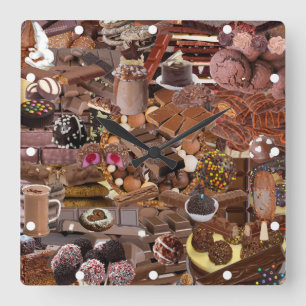 Reloj Cuadrado Chockablock Chocs