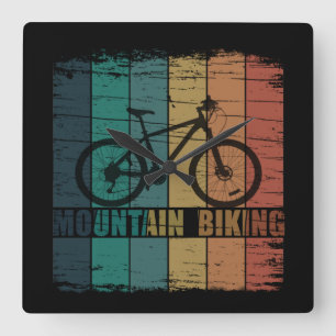 Reloj Cuadrado Ciclismo de montaña Mtb vintage