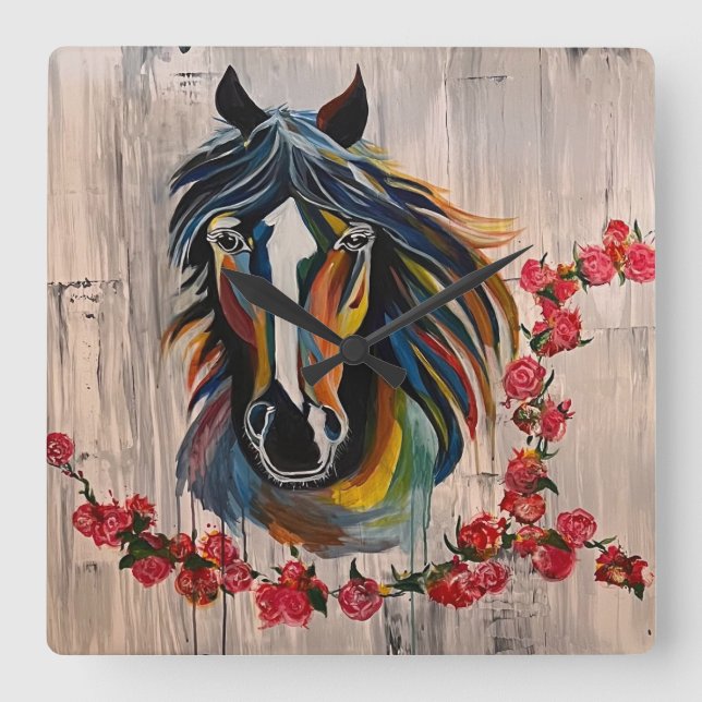 Reloj Cuadrado Círculo del ganador (Anverso)