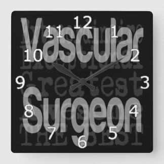 Reloj Cuadrado Cirujano vascular Extraordinaire