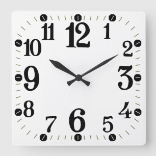 Reloj Cuadrado City of Segovia Love Colors by Masanser Pixelat