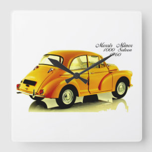 Reloj Cuadrado Classic Car image for Square Wall Clock