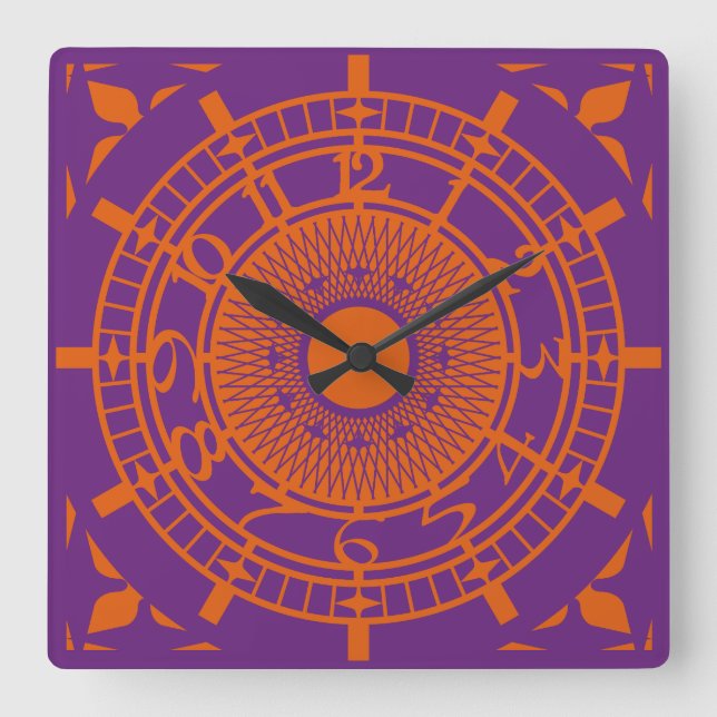 RELOJ CUADRADO CLASSIC LONDON STYLE. BY MASANSER (Anverso)