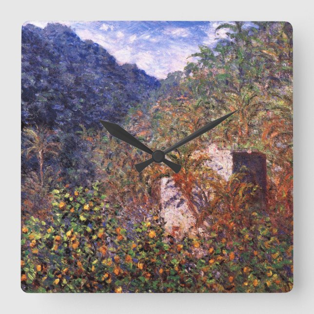 Reloj Cuadrado Claude Monet: Sasso Valley (Anverso)