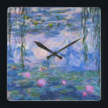 Reloj Cuadrado Claude Monet - Water Lilies<br><div class="desc">Claude Monet - Water Lilies</div>