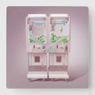 Reloj Cuadrado Claw Machine