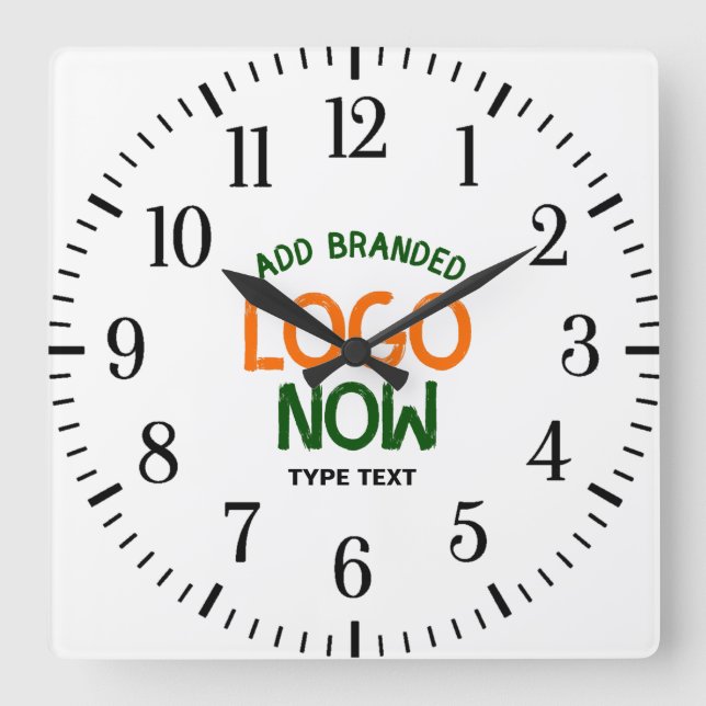 RELOJ CUADRADO CLIENTE SENCILLO Y LIMPIO DE MODA BLANCO (Anverso)