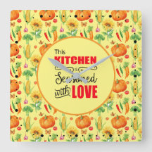 Cocina Sazonada Con Amor Patrón De Verduras