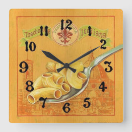 Reloj Cuadrado Cocina tipo 2