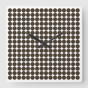 Reloj Cuadrado Cola Safari Dot