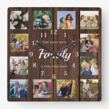 Collage de fotos familiares Regalo para abuelos