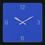 Reloj Cuadrado Color azul cobalto 1338BE, con opción Añadir un no<br><div class="desc">Una imagen PNG a escala completa basada en el código HEX (triplete hexadecimal de seis dígitos) mostrado. Utilice este código para mezclar, hacer coincidir y personalizar de cualquier otro elemento para ir con esto, o para agregarlo a otras colecciones. Los códigos hexadecimales pueden utilizarse para personalizar de la mayoría de...</div>