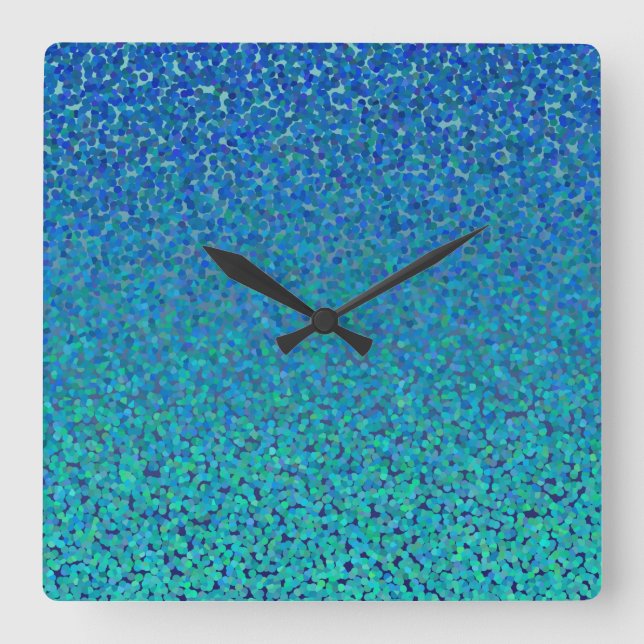 Reloj Cuadrado Color Theory : Cool Harmony (Anverso)