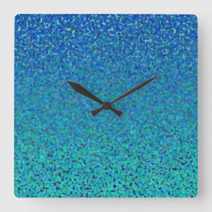 Reloj Cuadrado Color Theory : Cool Harmony