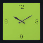Reloj Cuadrado Color verde amarillo 9ACD32 - Opción para agregar<br><div class="desc">Agregue un nombre, iniciales o algún texto, o mantenga el color solo. Coordenadas de color con otros elementos del almacén basadas en el nombre y el código HEX (triplete hexadecimal de seis dígitos) mostrado. Utilice este código para mezclar, hacer coincidir y personalizar de cualquier otro elemento para ir con esto,...</div>