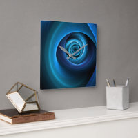 Colores azules espirales 3D Resumen arte fractal m