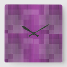Reloj Cuadrado Colores de estilos clásicos