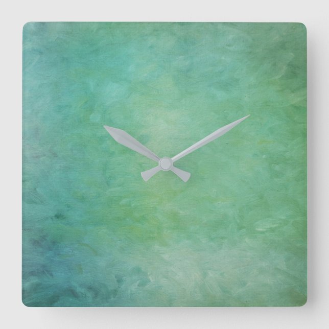 Reloj Cuadrado Colores de estilos clásicos (Anverso)