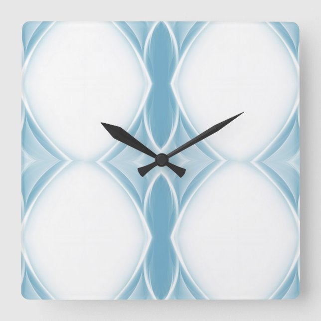 Reloj Cuadrado Colores de Estilos Clásicos (Anverso)