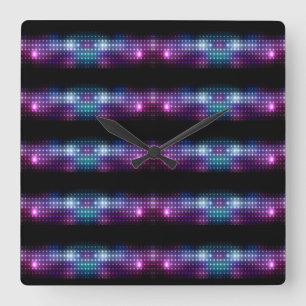 Reloj Cuadrado Colores de estilos clásicos