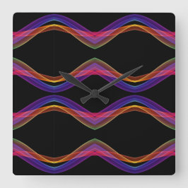 Reloj Cuadrado Colores de estilos clásicos