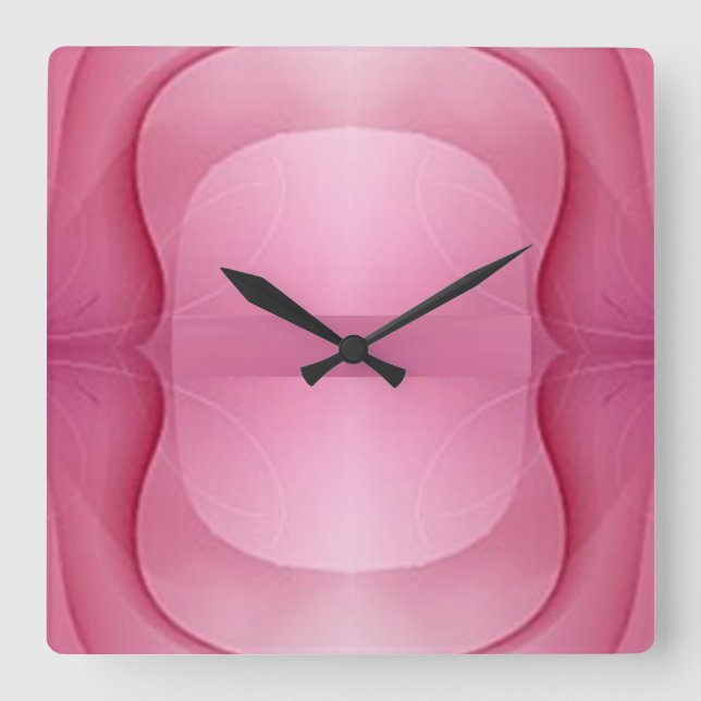 Reloj Cuadrado Colores de estilos clásicos (Anverso)