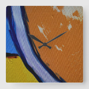 Reloj Cuadrado Composition #1A by Michael Moffa