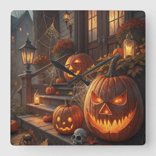 Reloj Cuadrado Comprar Decoraciones de Calabaza para Halloween