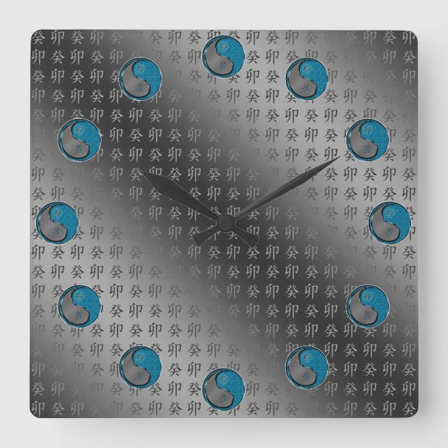 Reloj Cuadrado Conejo de Agua (Anverso)