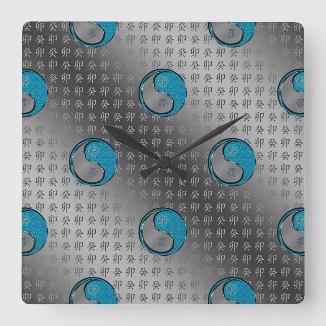 Reloj Cuadrado Conejo de Agua (Anverso)