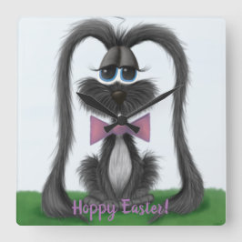 Reloj Cuadrado Conejo de conejo conejo adorable