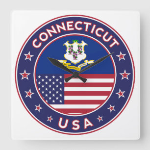 Reloj Cuadrado Connecticut