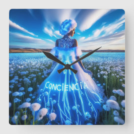 Reloj Cuadrado Consciousness / Conciencia