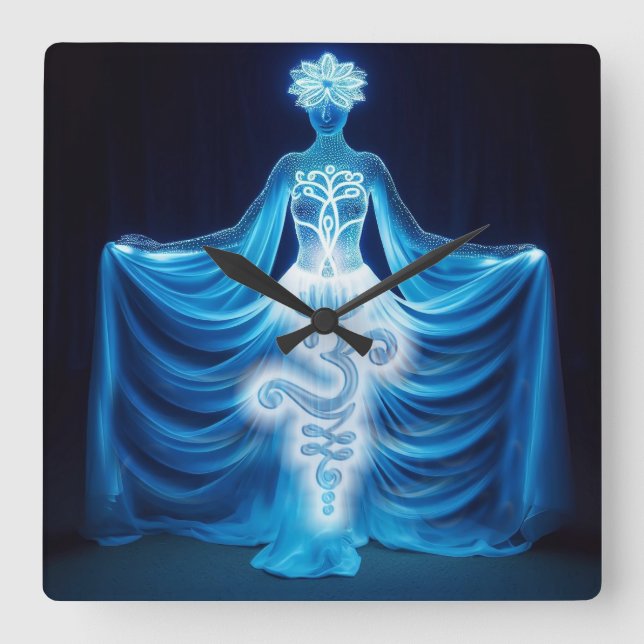 Reloj Cuadrado Consciousness / Conciencia (Anverso)