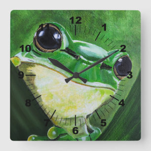 Reloj Cuadrado Conservador del agua Pintura de Alfred Fox