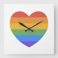 Corazón arcoiris