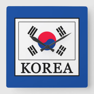 Reloj Cuadrado Corea