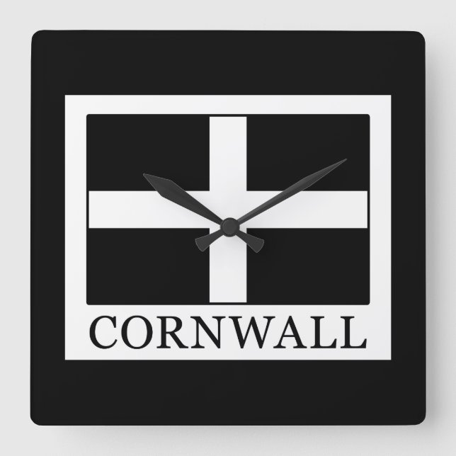 Reloj Cuadrado Cornwall (Anverso)