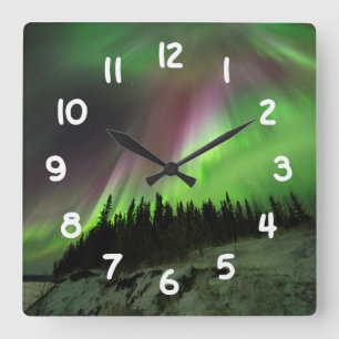 Reloj Cuadrado Corona Aurora